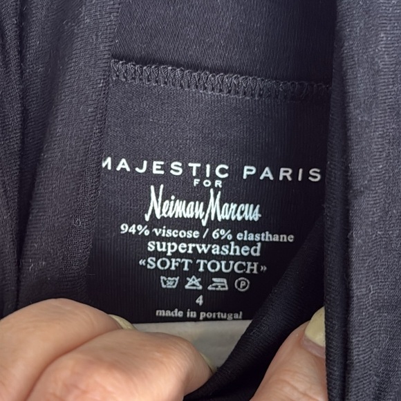 Majestic Paris x Neiman Marcus Black Turtleneck Size 4 - Picture 2 of 3